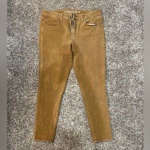 American Eagle Jegging, Mustard (yellow), size 12